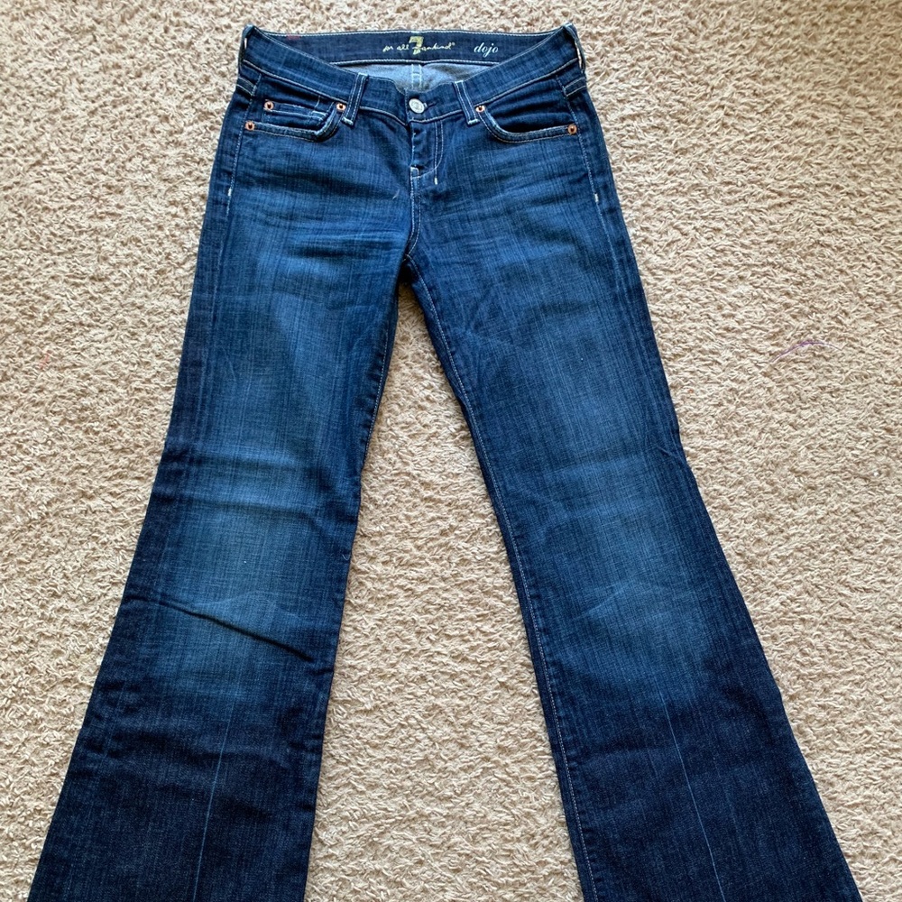 Seven 7 For All Mankind Jeans Denim Dojo Size 25